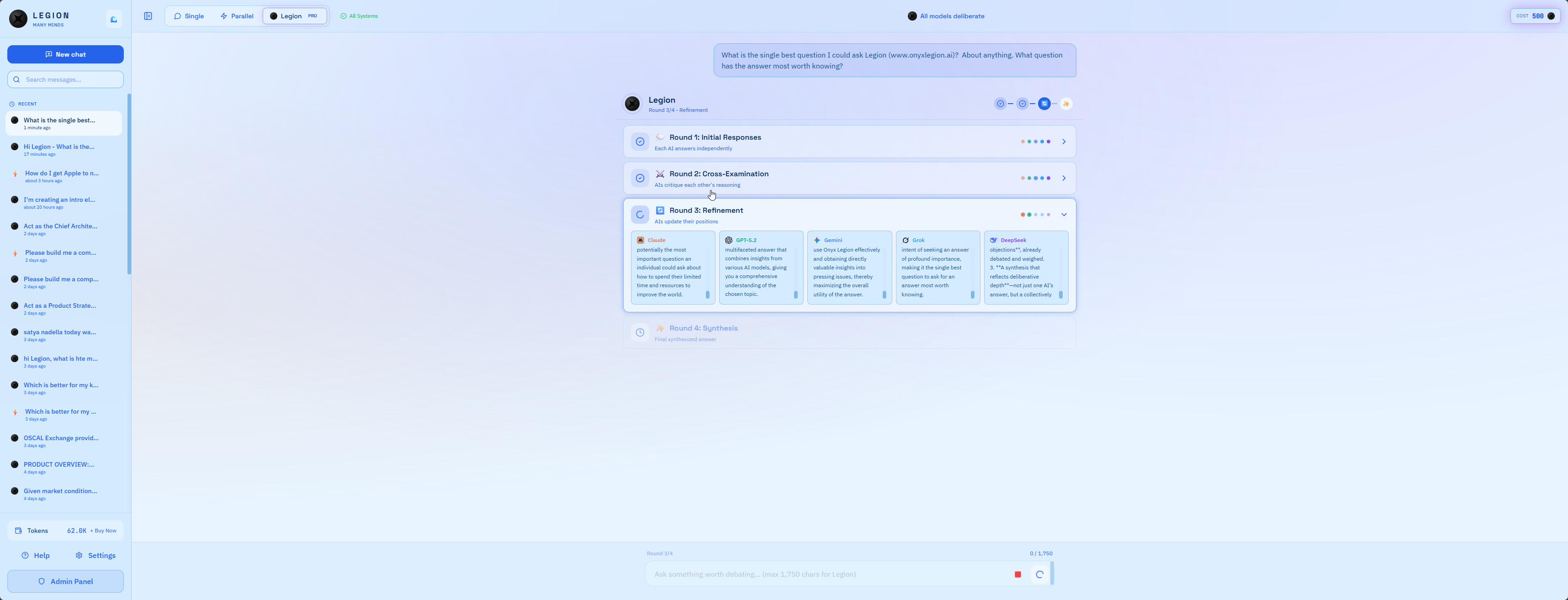 Round 2: Cross-Examination