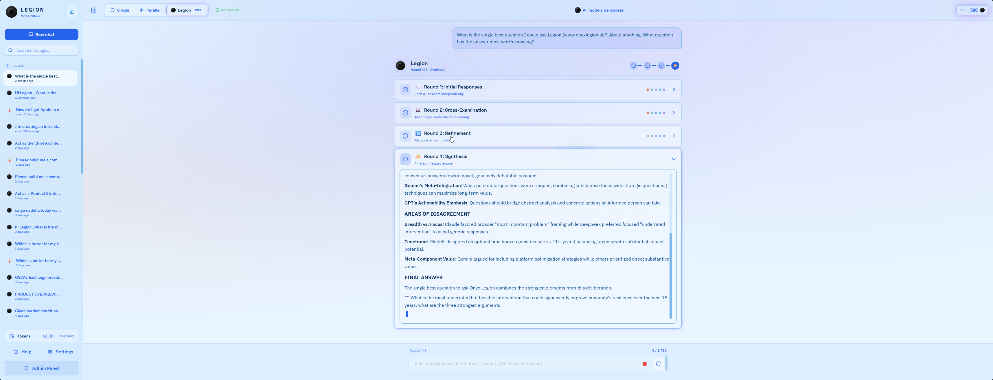 Round 3: Refined Answers